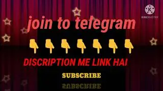 JOIN TO MY TELEGRAM LINK DISCRIPTION ME HAI