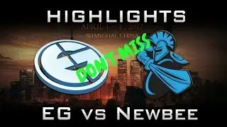 Newbee vs Evil Geniuses-DAC 2017|Amazing Dota 2 Highlights Now Available
