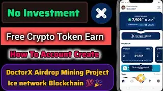 ICE Network New 5th Project How To Create Account Full Viral Project  Free Money 💰 Earn & Withdraw