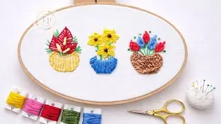 ✨🔥 Easy Flower Stitch Tutorial | Perfect for Beginners🌹🔥❤️#handmade #trending #trend #trendingvideo
