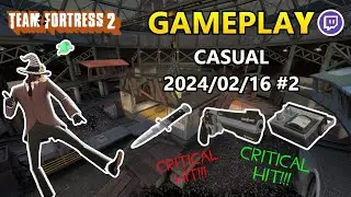 Team Fortress 2 | Twitch | Casual | Gameplay | Rotunda | Spy | 2024/02/16 | #2