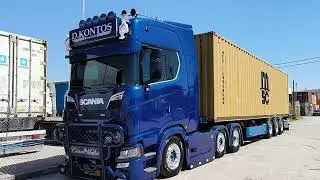 Το πιο χαμηλωμένο Scania 770 S της Ελλάδας!