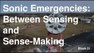 Norient Festival 2026 &middot; Block 01&middot; Sonic Emergencies: Between Sensing and Sense-Making