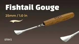 STRYI 10mm Precision Gouge #toolreview #woodworktutorial #handtools