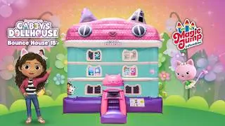 Gabbys Dollhouse Bounce House | Official DreamWorks Licensed Bounce House | Magic Jump Inc.