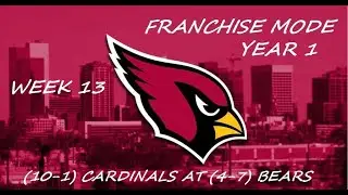 Madden 04: Arizona Cardinals Franchise Mode Year 1 - Week 13 at Chicago Bears