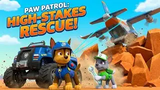 PAW Patrol: Rescue Wheels to the Rescue! 🛩️🪨 | The Jagged Jumble Jet Rescue & Monster Truck Action!