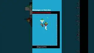 Blutsauger vs Flare Gun simulation