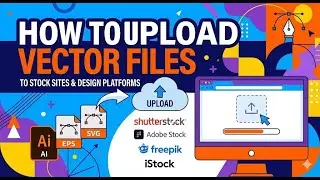 How to Upload Vector Files to Stock Websites | Complete Step-by-Step Guide