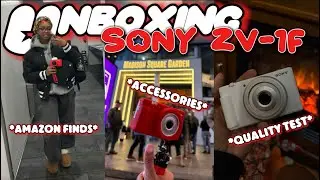 UNBOXING MY FIRST CAMERA! | Amazon Accessories + Quality TEST ‪‪❤︎‬