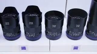 BVE 2018: Zeiss Loxia 25mm f/2.4 с байонетом Sony E и Milvus 25mm f/1.4