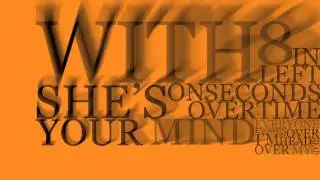 Over My Head (Cable Car) - The Fray - Kinetic Typography