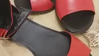 Кожаные босоножки супер качество