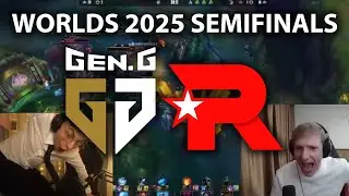 STREAMERS React To IMPOSSIBLE Series Between GenG vs KT - Worlds 2025 Semifinals
