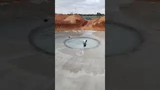Curing PCC Foundation with Water &ndash; Second Day Process for Strong Base Construction 💧🏗️&rdquo;