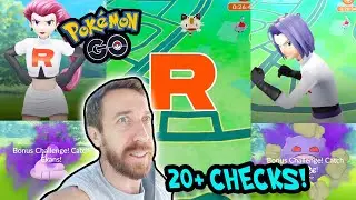 TEAM GO ROCKET SHINY SHADOW HUNT! (POK&Eacute;MON GO)