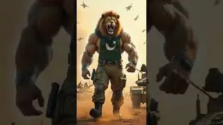 Main Pakistan hoon #army #pakistan #animals #operationsindoor #armylover #pakistanzindab #lion