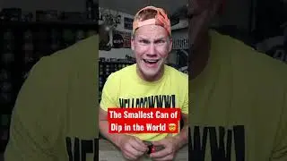 The Smallest Can of Dip in the World 🤯