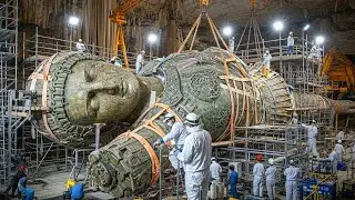 Colossus Salvage and Restoration After 1,900 Years Deep Within an Uncharted Cave