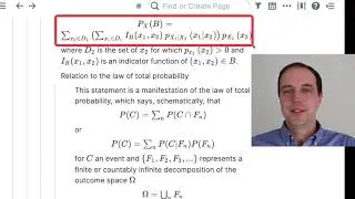 Statistics: Dependence of random variables and conditional distributions 3 with Michal Fabinger