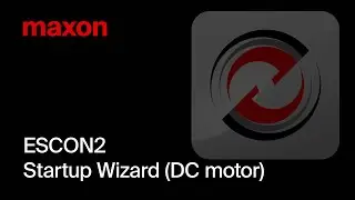 ESCON2 Startup Wizard (DC motor)