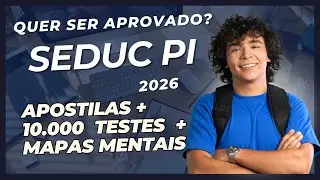 Apostila SEDUC PI 2026 Professor Ingl&ecirc;s (MATERIAL ATUALIZADO)