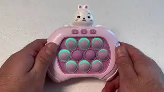 GAPER GO Easter Quick Push Pop Game 6 Modes Games Rabbit Fast Push Bubble Game