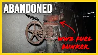 Dark Abandoned WW2 FUEL BUNKER