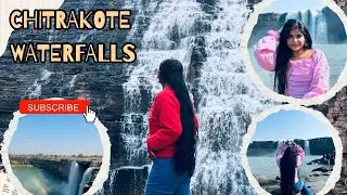 My first vlog❤️Chitrakoot waterfall-Niagara fall of India 🇮🇳 🫶,tirathgarh waterfall , (Chhattisgarh)
