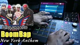 Создание жёсткого бум-бэпа в стиле New York BEAT (Heat Makerz - Dipset) Учебное пособие по созданию битов MPC X - MPC Live 2