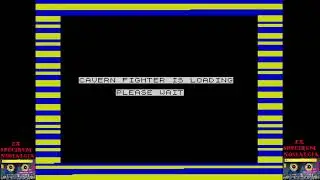 ZX SPECTRUM Loading Cavern Fighter 1984 Bug Byte Software
