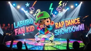 LABUBU FAN KID &ndash; Ultimate RAP & BREAKDANCE Battle! 🎤🔥 Fun Kids Motivational Dance Video 2025