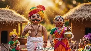 A Beautiful Miniature Indian Village Story | Relaxing Toy Village Life | Cinematic AI