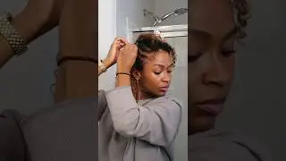 faux side shave curly hairstyle 🙂&zwj;↕️ #curlyhairstyles #shorts