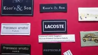 Custom Garment Labels, Woven Clothing Labels, Affordable, Low Minimum