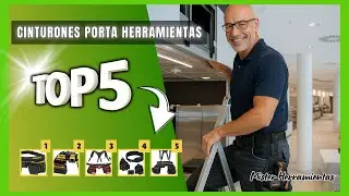 TOP 5 CINTURONES PORTAHERRAMIENTAS Profesionales | Del M&Aacute;S Barato al MEJOR del Mercado