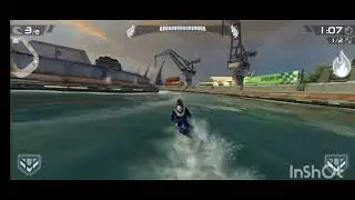 water driving gaming video 