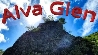 Trailtrek Alva Glen waterfall hike Scotland Ochil hills