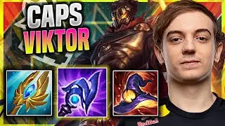 CAPS IS SO CLEAN WITH VIKTOR LUDEN'S! - G2 Caps Plays Viktor MID vs Cassiopeia! | Season 11