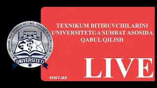 1-KUN. Texnikumlar bitiruvchilarini OTMga suhbat asosida oʻqishga qabul qilish jarayoni.