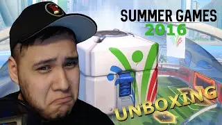 Overwatch [Summer Games 2016] UNBOXING 20 CASES - OLYMPIC GOLD!?