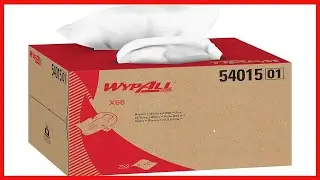 Great product -  WypAll General Clean X60 Multi-Task Cleaning Cloths (54015), Brag Box, White, 1 Box