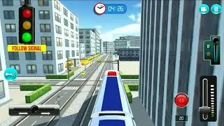 Gyroscope Modern Train Drive Simulator - Future Train Transport Game - Android Gameplay #1