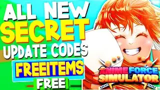 *NEW* ALL WORKING SAO UPDATE CODES FOR ANIME FORCE SIMULATOR! ROBLOX ANIME FORCE SIMULATOR CODES