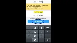 How to Join #ZOOM meeting on #Android. URDU/HINDI