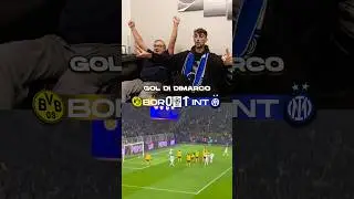 DIMASH GOAL REACTION ⚽️🖤💙✨ #livereaction #football #goal #inter #davh