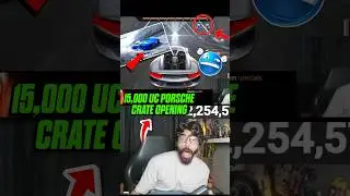 15K UC Porsche Car Crate Opening @SnaxGaming 🤑 || #snaxgaming #bgmi #shorts