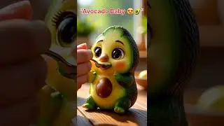 &ldquo;Too Cute to Eat &ndash; Avocado Baby 🥹🥑&rdquo;#usa #cute #usashorts #shorts