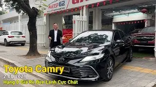Toyota Camry 2.0Q 2021 Xe &Ocirc; t&ocirc; Cũ Hạng D Bền Gi&aacute; Đang Rẻ