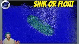 Sink or Float? Buoyancy settings in Cinema 4D Liquids